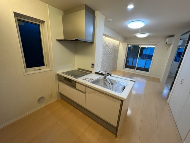 キッチン　見通しの良いキッチン