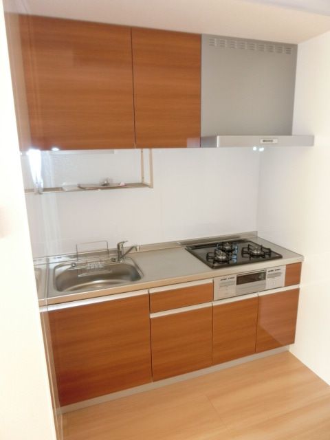 キッチン　システムキッチンでお料理はかどりますね