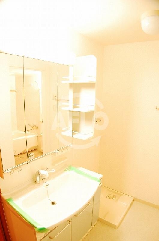 洗面設備　樹樹ガーデン　洗面脱衣所