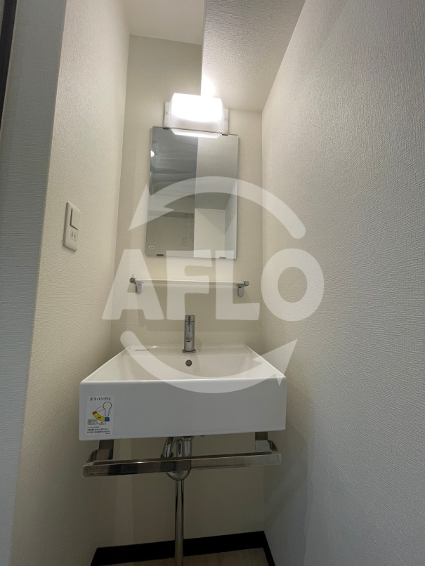 洗面設備　ハウスアイ杭全 洗面台