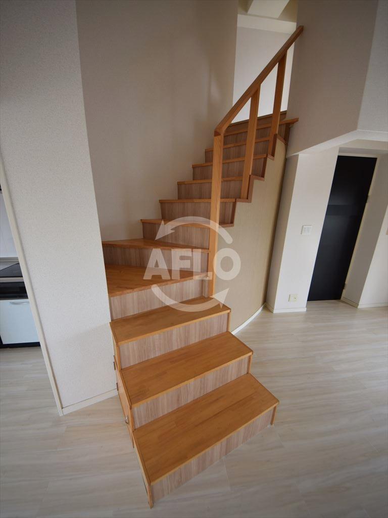 その他設備　ゼウス難波プレミアム　階段