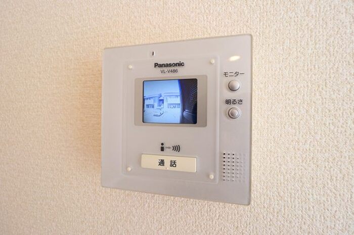 セキュリティ　モニターインターホンです