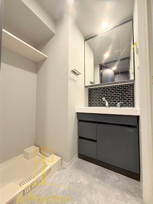 洗面設備　エスリードレジデンス ザ・グラン大阪福島クラス