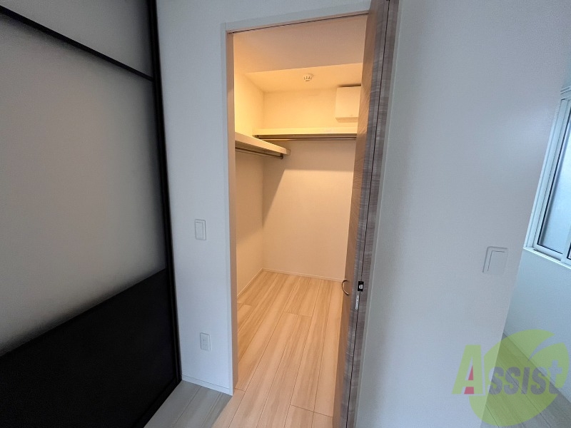 収納　ここに収納があります。収納があると部屋が広く使えます。