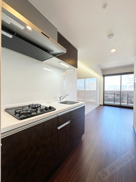 キッチン　２口システムキッチンでお料理楽しく♪♪