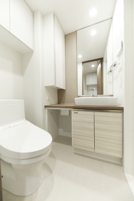 洗面設備　※写真は同タイプ住戸です。