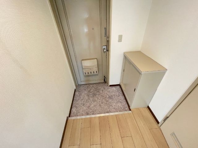 玄関　シューズボックス付き玄関です