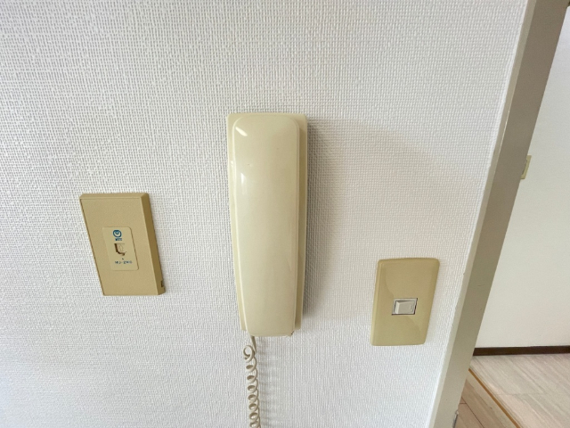 セキュリティ　インターホンです