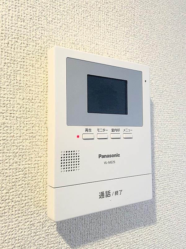セキュリティ　室内インターホン（モニター付き）