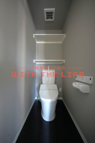 トイレ　ゆったりとした空間のトイレです