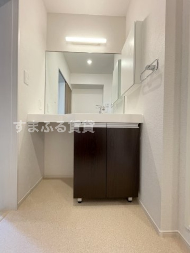 洗面設備　同仕様　同施工会社　洗面台