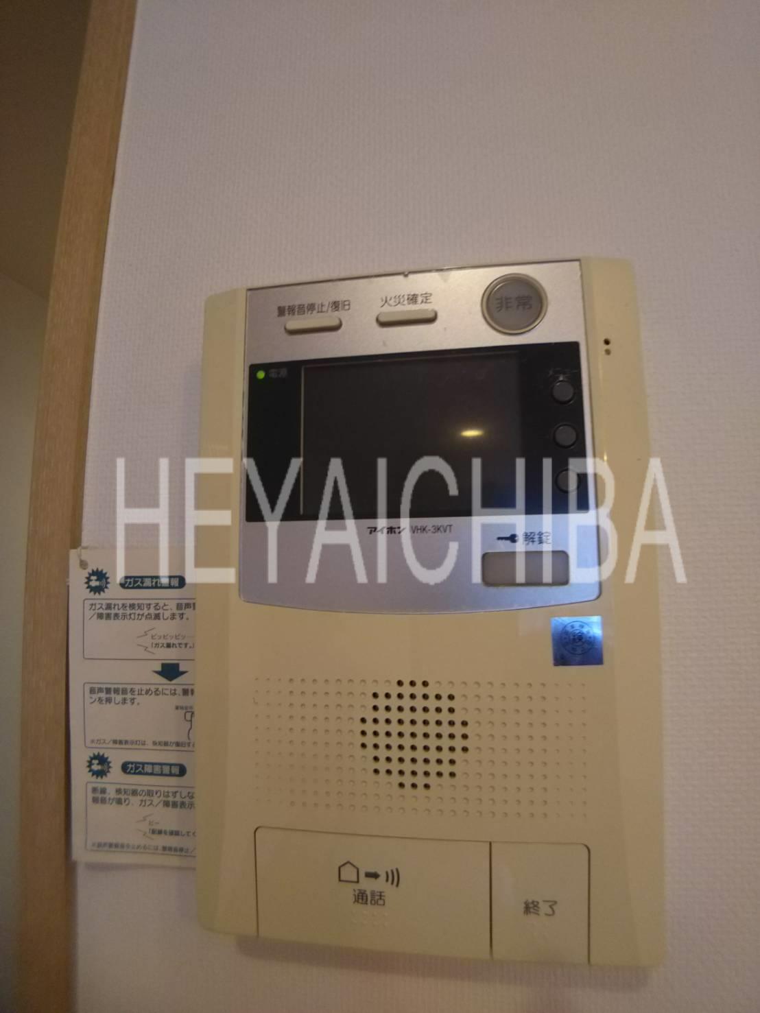 セキュリティ　モニター付きインターホン