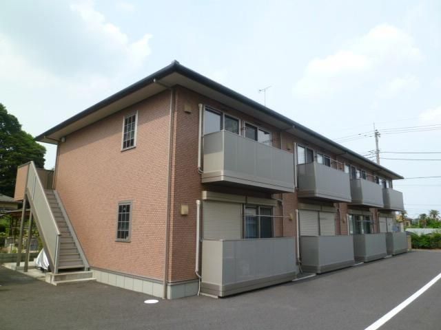 建物外観　★タイル貼りのお洒落な外観です★