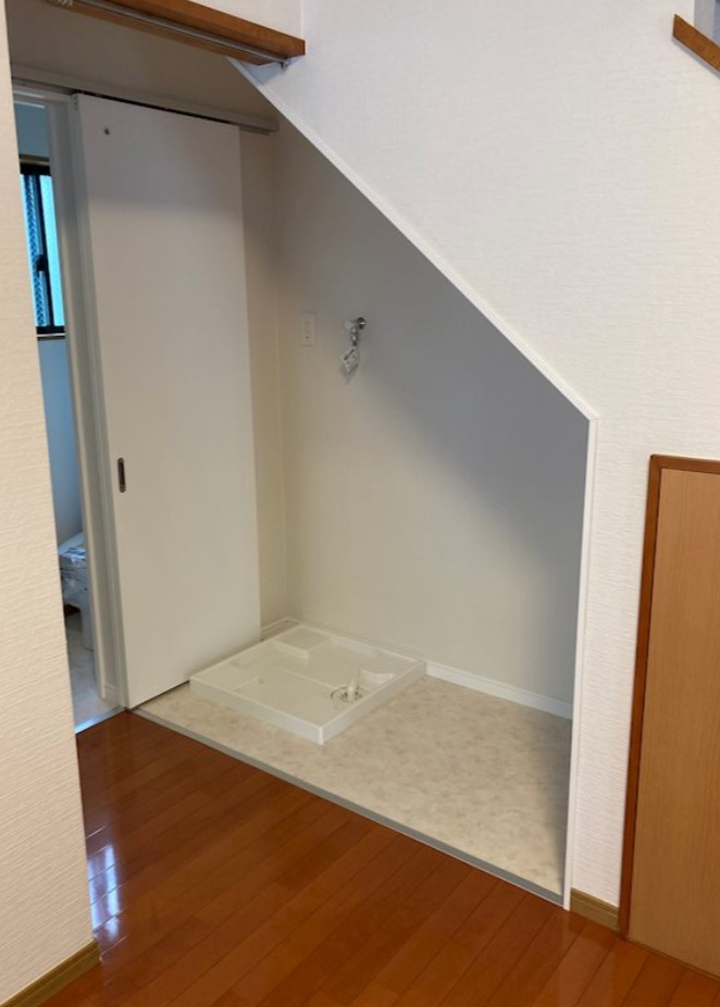 その他設備　洗濯機置場です！