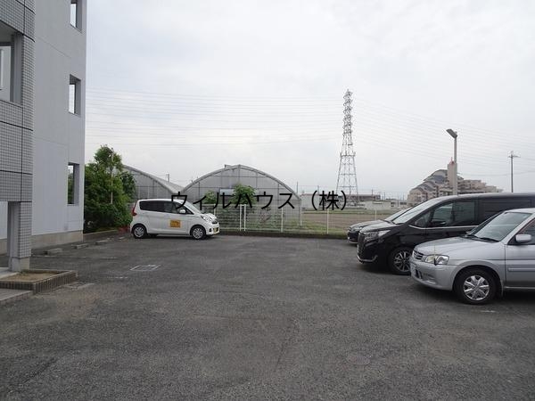 駐車場　駐車しやすい！