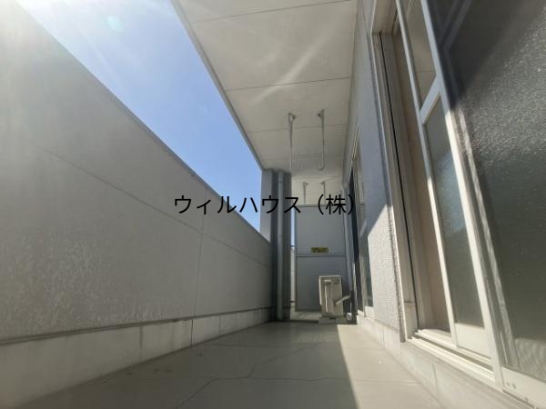 バルコニー　日当たり良好！