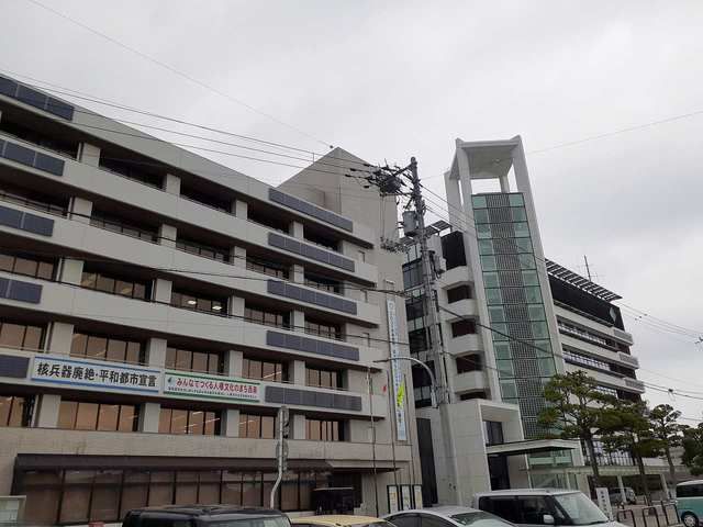 役所　西条市役所様（役所）まで550m