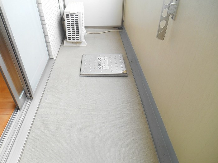 バルコニー　同タイプ別部屋参考写真です
