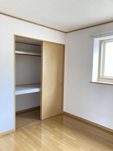 収納　専用のクローゼット部分