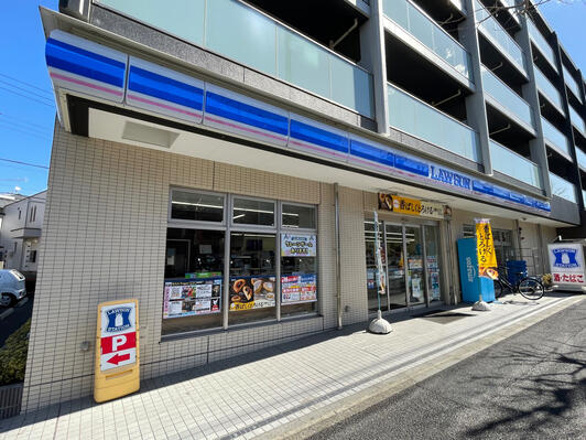 コンビニ　ローソン 三枚町山王森店（コンビニ）まで518m