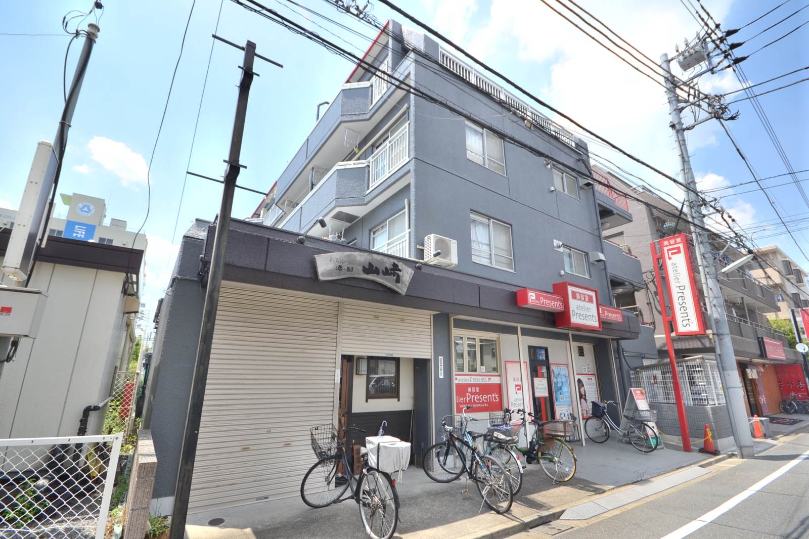 建物外観　外観工事済みのキレイな外観