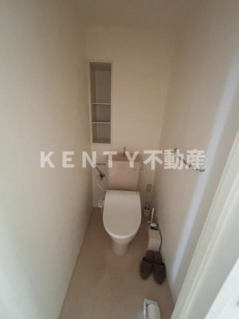 トイレ　ゆったりとした空間のトイレです
