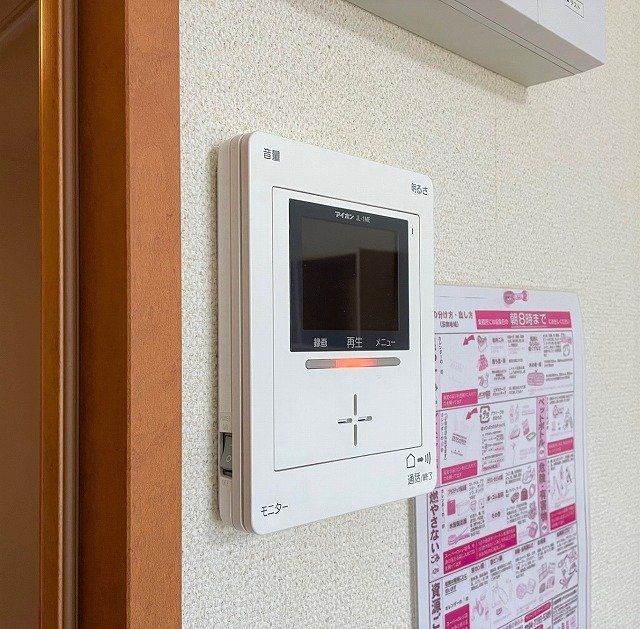 セキュリティ　モニター付きインターフォン