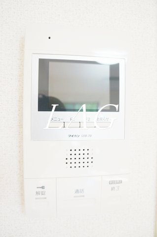 セキュリティ　モニター付きインターフォンです。