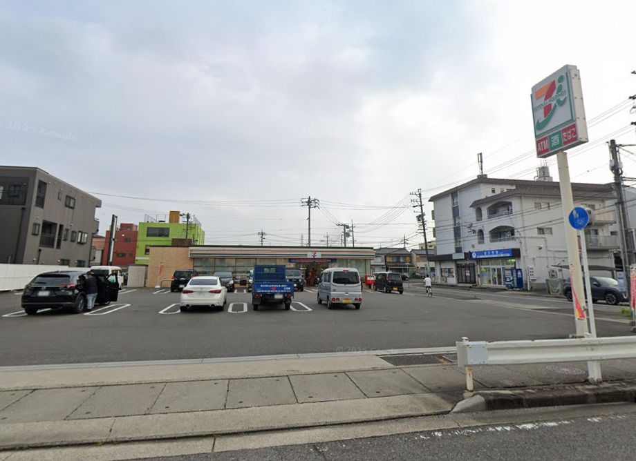 コンビニ　セブンイレブン 名古屋砂原町店（コンビニ）まで458m