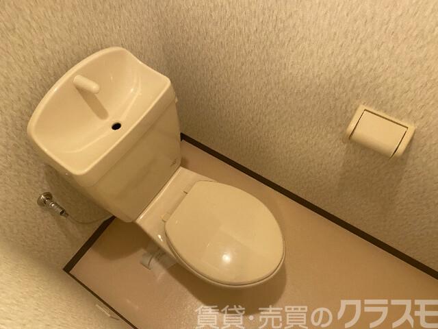 トイレ　ウォシュレット設置できます♪