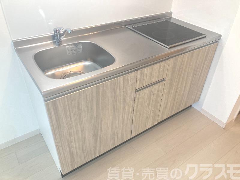 キッチン　２口ＩＨシステムキッチン♪