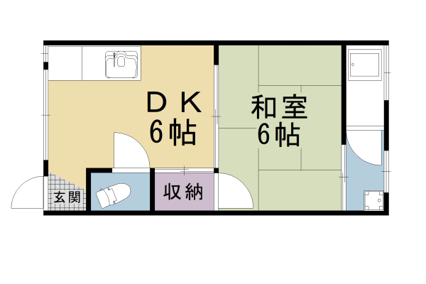 すみれマンションの間取り写真