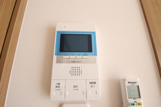 セキュリティ　※別部屋の写真です