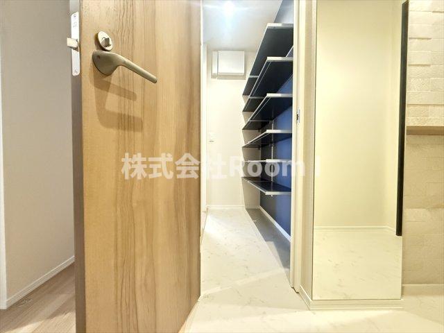 玄関　明るい玄関です