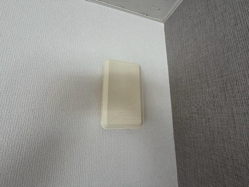 セキュリティ　来客時にはこちらのチャイムで知らせてくれます。