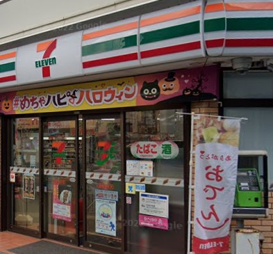 コンビニ　セブンイレブン 船橋湊町店（コンビニ）まで422m