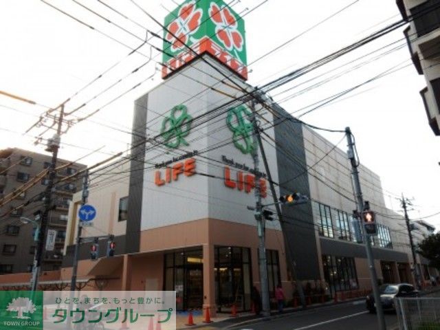 スーパー　ライフ西小岩店（スーパー）まで290m