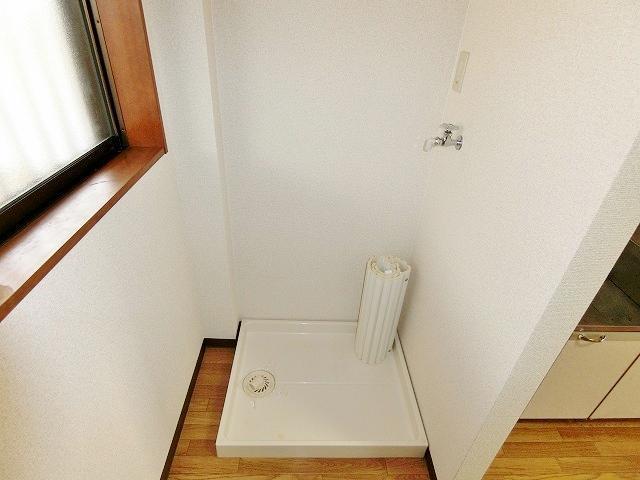 庭　室内洗濯機置き場