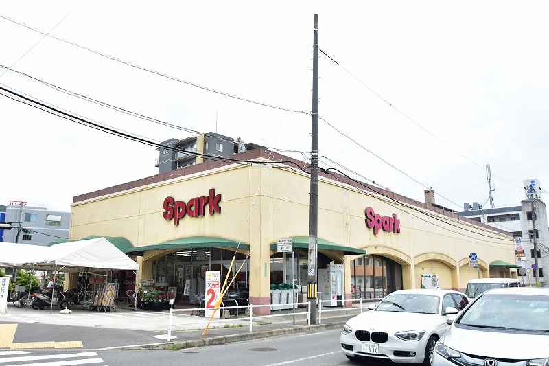 スーパー　スパーク浜田店（スーパー）まで250m
