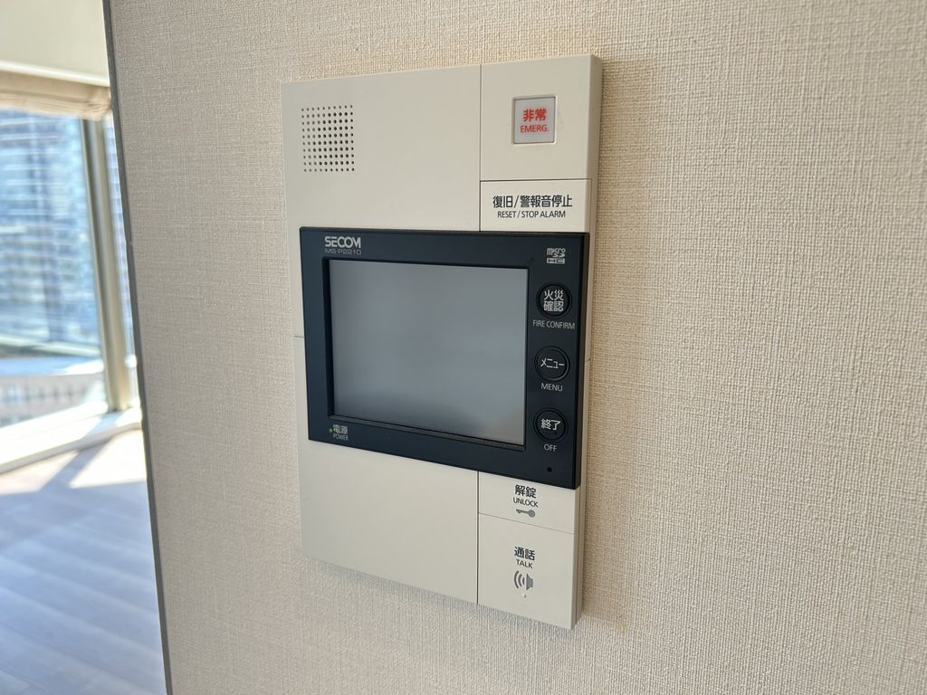 セキュリティ　TVモニター付インターホン