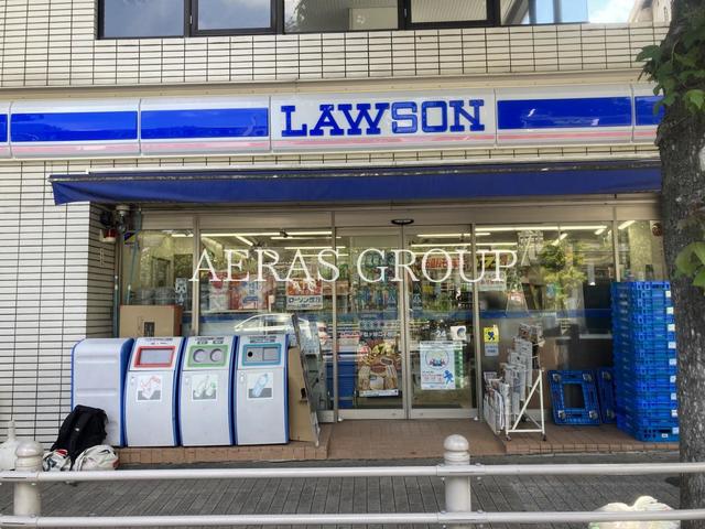 コンビニ　ローソン 千駄ヶ谷二丁目店（コンビニ）まで23m