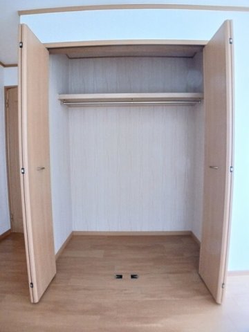 収納　たっぷりとした収納スペースです