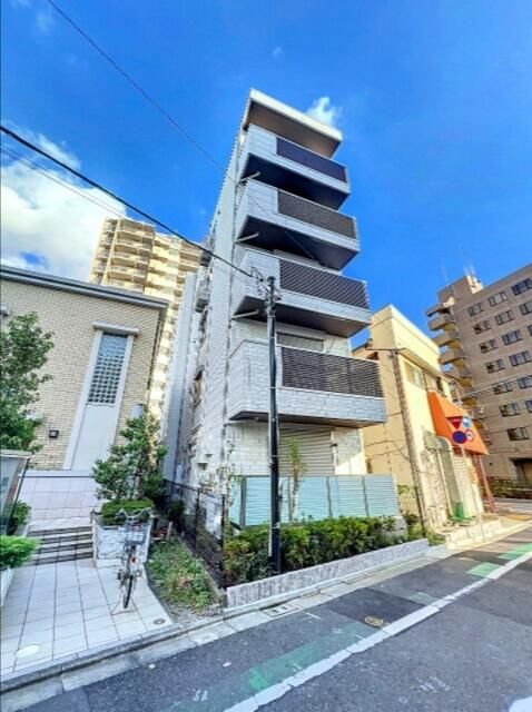 建物外観　サンアンドグリーンテラス　荒川区東尾久６