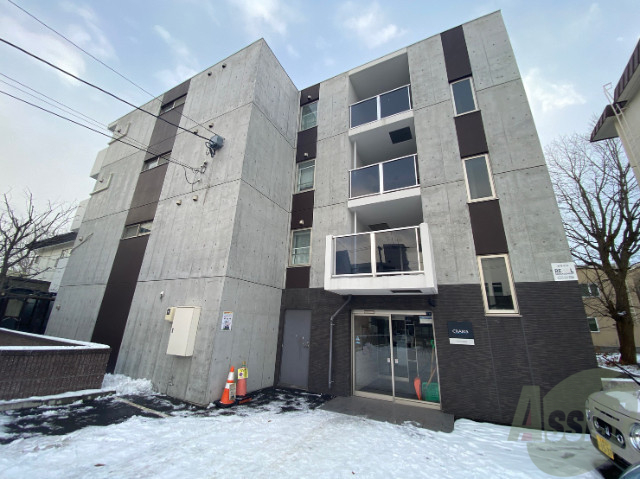 建物外観　札幌市中央区南９条西「クラリス南９条」
