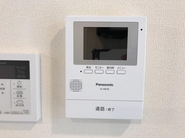 セキュリティ　ＴＶモニターフォンでセキュリティばっちり！