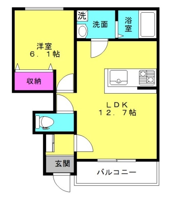 セレーネの間取り写真