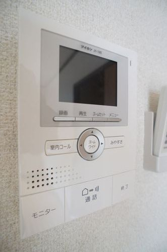 セキュリティ　モニター付きインターホン！