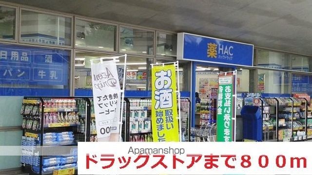 ドラックストア　ドラッグストア（ドラッグストア）まで800m