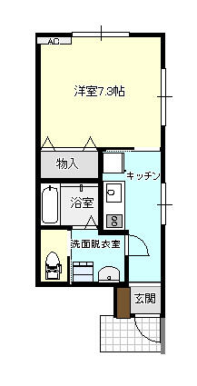 アバンティ城北の間取り写真