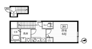 ミハス西小山の間取り写真